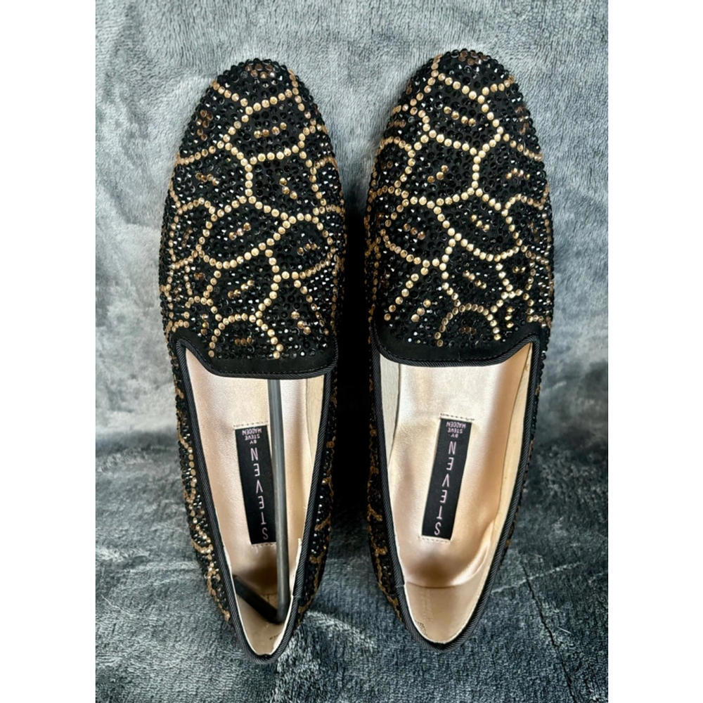 Steven by Steve Madden Beaded Loafers